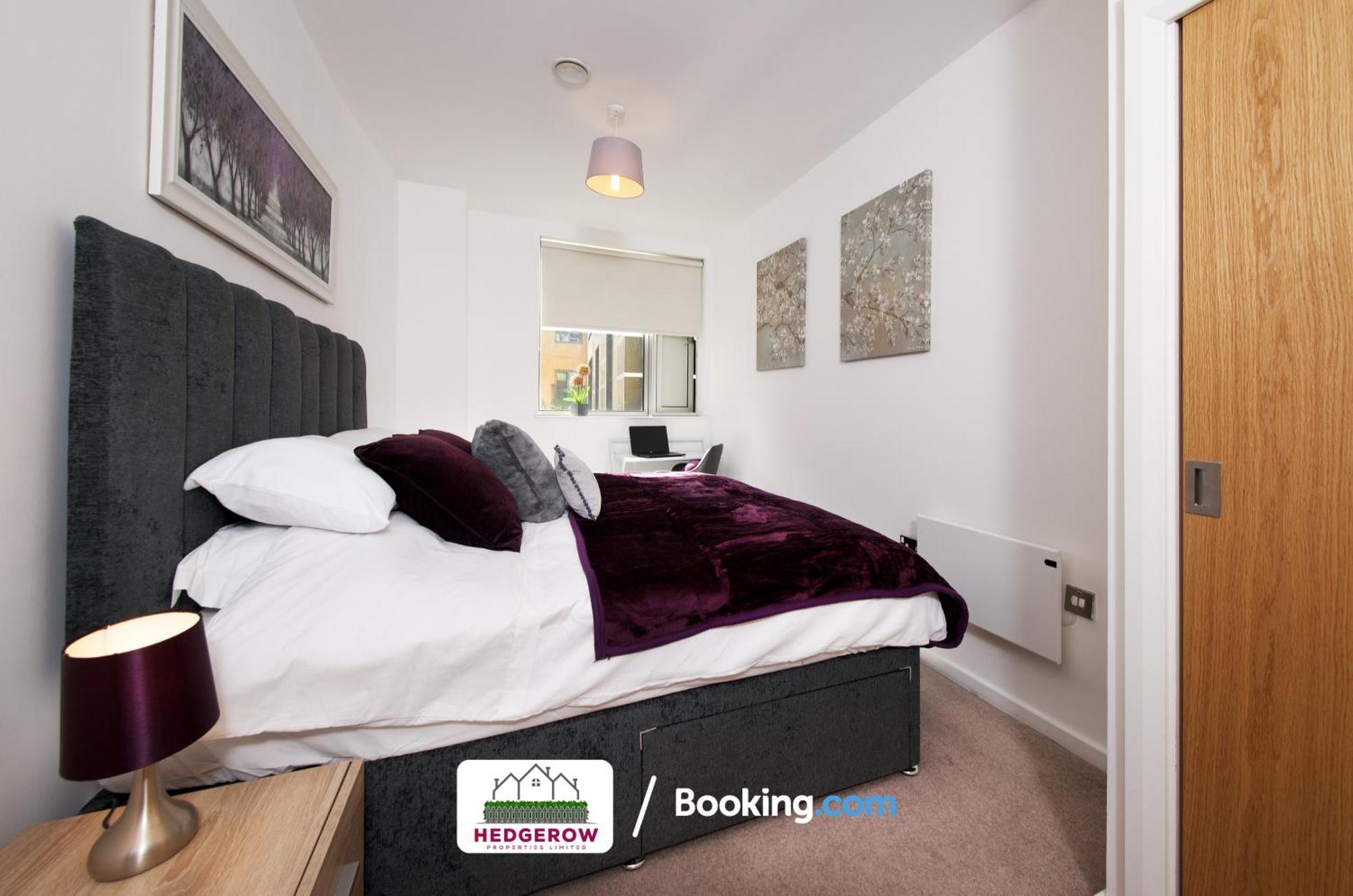Premium Deals On Modern 2 -Bed 2-Bath Central City 122 High Street Flat For Movers & Pros By Hedgerow Манчестер Экстерьер фото